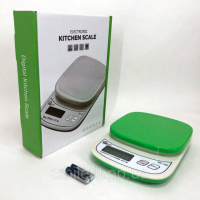 Ваги кухонні QZ-158A з чашею, 10кг (1г) GREEN