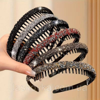 Обідок (обруч) зі стразами