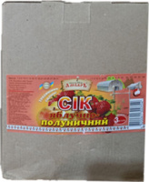 Сік Яблучно-Полуничний 3л ГОСТ