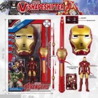 Ігровий набір - 3 види - Капітан Америка, людина Павук та Залізна людина