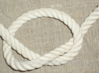 Канат хлопчатобумажный диаметром 8 мм трехпрядный ТС