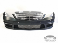 Комплект обвеса на Mercedes S-Class W221 2005-2013 года ( в стиле AMG S65 )