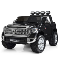 Дитячий Джип на акумуляторі Toyota Tundra з музикою і яскравими катафотами Bambi JJ2266AEBLR-2 Чорний