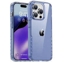 Чохол TPU+PC Multi-Color для Apple iPhone 15 Pro (6.1«), Blue - купити в SmartEra.ua