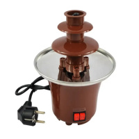 УЦЕНКА! Шоколадный фонтан мини Фондю Mini Chocolate Fondue Fountain (Надбито горлышко,нет упаковки 2071)