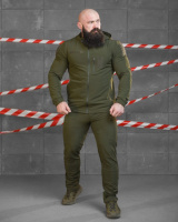 Літній еластичний тактичний костюм agony олива ВТ6860