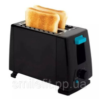 Тостер з регулюванням підсмажування та знімним піддоном Domotec MS-263 650Вт