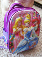 Школьный рюкзак 3d Принцессы
