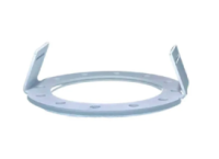 Кронштейн металлический универсальный КК03 для камер диаметром 100мм ( под коробки UMK D-130) под бандажную ленту оцинкованный