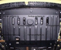 Защита картера (двигателя) CITROЁN C1 1,0 МКПП с-2005г.