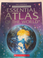 The Usbourne Internet Linked Essential Atlas Of The World by Gillian Doherty