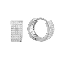 Серебряные серьги CatalogSilver с фианитами (2081388)