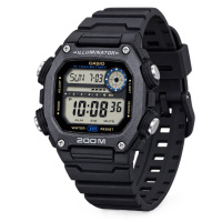 Чоловічий годинник Casio DW-291HX-1A спортивний з електронним циферблатом та захистом 20 ATM