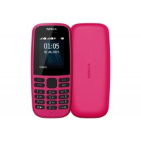 Мобильный телефон Nokia 105 SS 2019 Pink (16KIGP01A13)