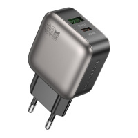 Мережевий Зарядний Пристрій Borofone BAS55A 1USB-C/1USB PD/QC 30W GAN