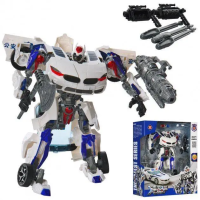 Трансформер Поліція білий 8820А Висота робота 23 см