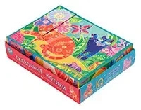 Розумні кубики у піддончику. 12 штук. Казкові котики