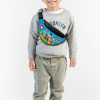 Сумка-бананка дитяча щенячий патруль «RAW PATROL» 32х15см, через плече для хлопчика (00279)