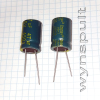 450V 47mF 1623 105°C VEHT CHONGX 47uF 47µF 450V електролітичний конденсатор