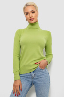 Гольф жіночий однотонний, колір фісташковий, 204R921