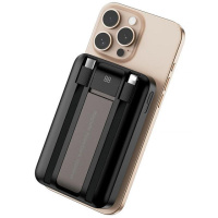 Портативний ЗП Power Bank WIWU Wi-P061 22.5W+PD20W з БЗП+iWatch with cable 10000 mAh