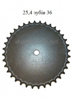 Зірочка , звездочка зуб=36 t= 25.4