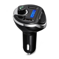 Трансмиттер для авто FM MOD-T20, USB, MicroSD. Цвет: черный