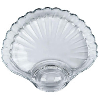 Блюдо сервировочное для закусок с соусником 21х19х3 см стеклянное HP-YH-58