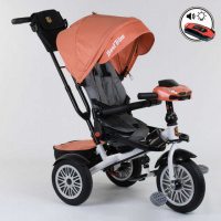 Велосипед 3-х колёсный 9288 В - 4716 Best Trike (1) ПОВОРОТНОЕ СИДЕНЬЕ, СКЛАДНОЙ РУЛЬ, РУССКОЕ ОЗВУЧИВАНИЕ, НАДУВНЫЕ КОЛЕСА, ПУЛЬТ ВКЛ. СВЕТА И ЗВУКА