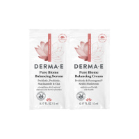 ​Набір пробників Derma E Pure Biome Balansing Serum& Pure Biome Balansing Crème(3,5г+3,5г) Набір складається з двух проб