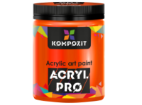 Краска художественная флуоресцентная Acryl PRO ART Kompozit 430 мл, 553 флуоресцентний помаранчевий