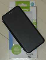 Чехол ColorWay Simple Book для Samsung A536 A53 Black