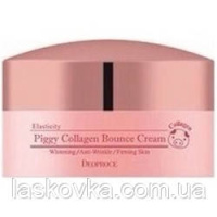 Крем для обличчя зі свинячим колагеном DEOPROCE Piggy Collagen Bounce Cream
