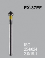Алмазный бор Mani сливка EX-37EF