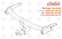 Тягово-зчіпний пристрій (фаркоп) Jeep Grand Cherokee (WK2) (2010-2021)