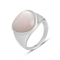 Серебряное кольцо CatalogSilver с кошачьим глазом 9.2ct, вес изделия 7,21 гр (2141730) 17.5 размер