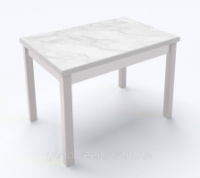 Стол обеденный раскладной Fusion furniture Марсель 900 Белый/Стекло УФ 15 265
