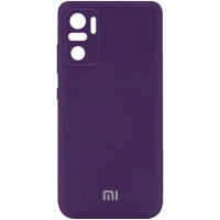 Чохол Silicone Cover My Color Full Camera (A) для Xiaomi Redmi Note 10 / Note 10s (Фіолетовий / Purple) - купити в SmartEra.ua