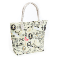 PODIUM Сумка Женская Пляжная текстиль PODIUM 5021-15 yellow Париж