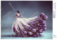 Схема під вишивку Леді тюльпанів