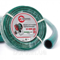 Шланг для полива 3-х слойный 1/2«, 100м, армированный PVC Intertool GE-4027