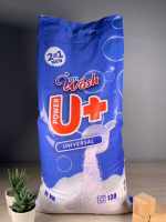 Порошок для прання у пакеті Ira Wash U+ Universal 10 кг. 130 праннів.