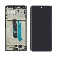 Дисплей для Xiaomi Redmi Note 14 Pro (4G) с чёрным тачскрином и чёрной корпусной рамкой OLED