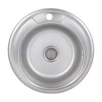 Кухонна мийка Brinex 490-A 0,6 мм Satin (BRIN490SAT06)