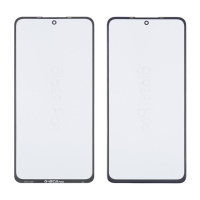 Стекло тачскрина с OCA плёнкой для Xiaomi Redmi Note 10 Pro/ Note 11 Pro чёрное с олеофобным покрытием, закалённое G+OCA Pro