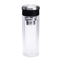 Термос стеклянный с двойной стенкой Snt 8013-4 320 мл