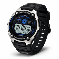 Чоловічий годинник Casio AE-2000W-1A — Спортивна модель з водозахистом 20 ATM та мінеральним склом