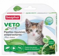 Beaphar Bio Spot On Veto pure Капли от блох, клещей и комаров для котят