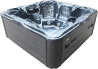 СПА-басейн Aquajoy Maldives (230х230х95 см), темний опал, з динаміками та LED-підсвічуванням