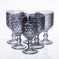 Набор рюмок на ножке 6 шт 50 (мл) Серый HP-19-119